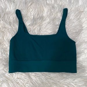 Dark green tank top